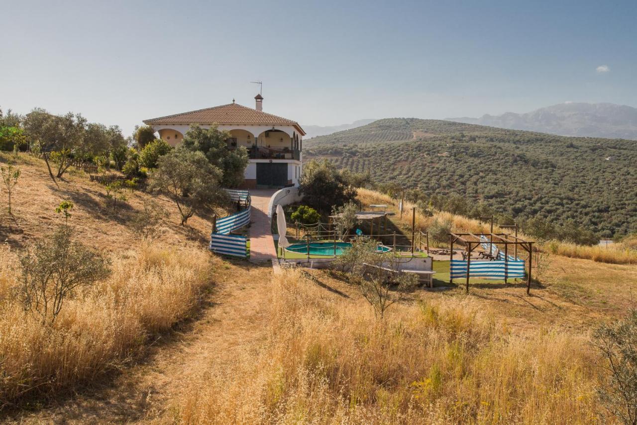 Finca Pil - Casa Rural Con Piscina Riogordo Bagian luar foto