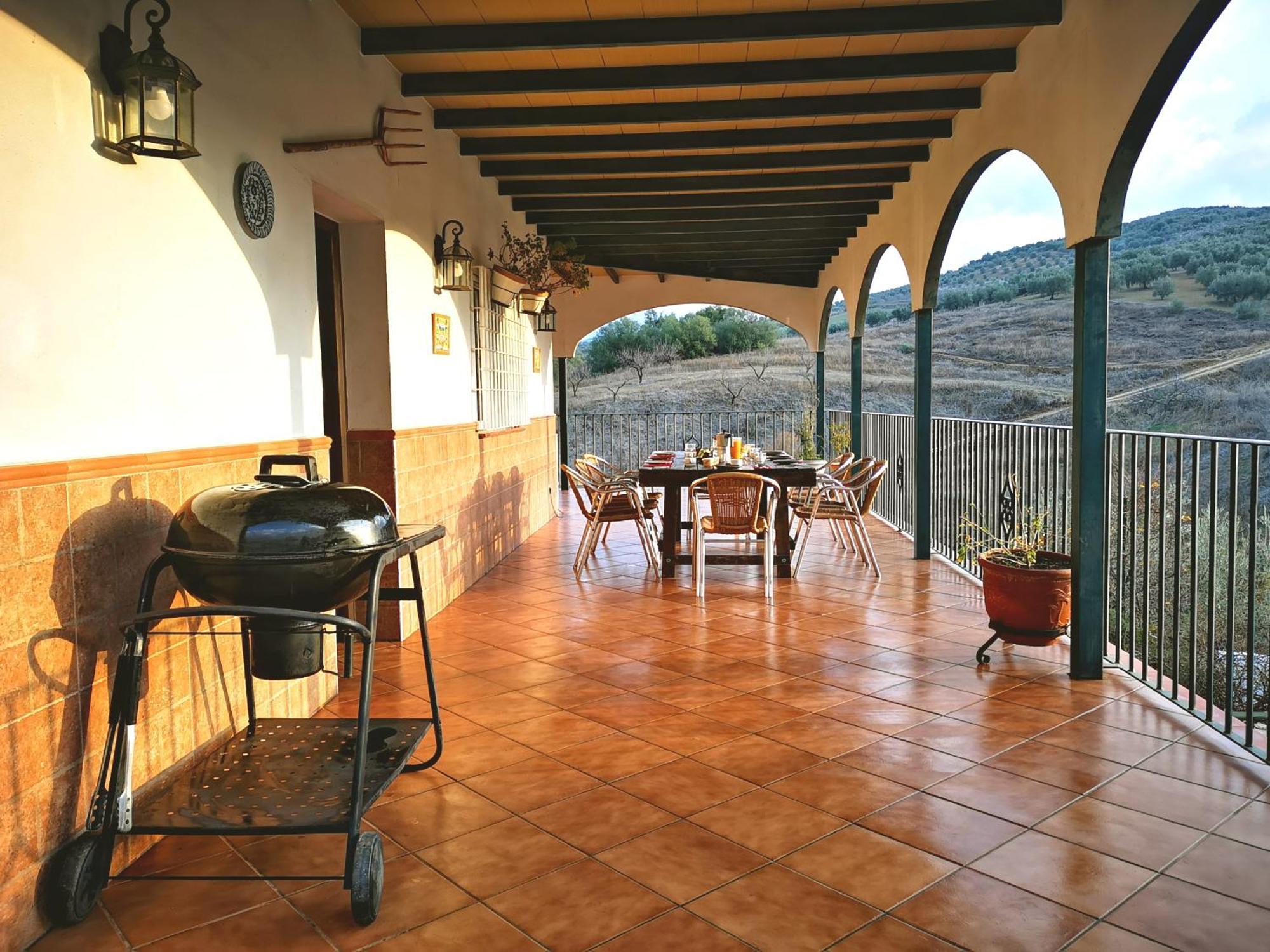 Finca Pil - Casa Rural Con Piscina Riogordo Bagian luar foto