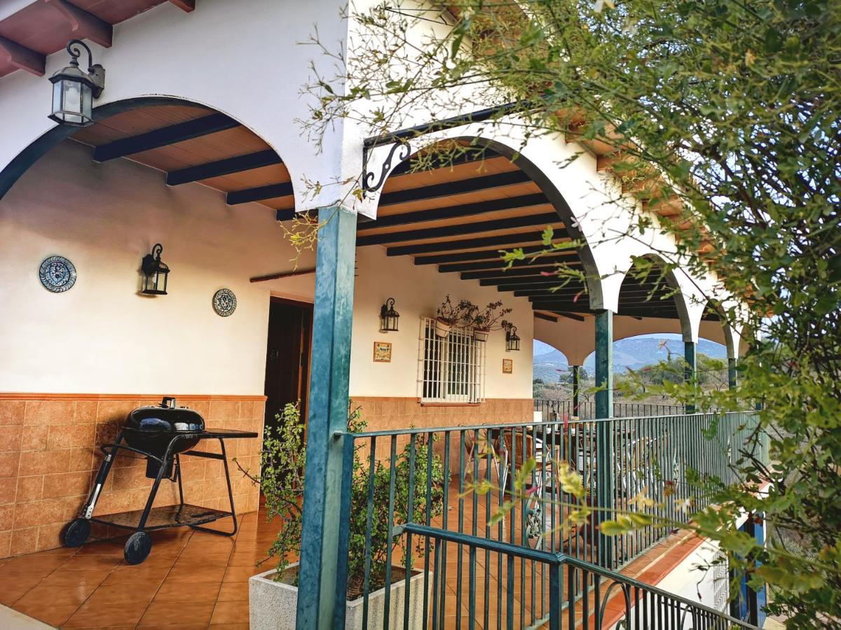 Finca Pil - Casa Rural Con Piscina Riogordo Bagian luar foto